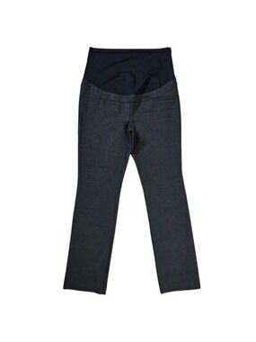 Stork & Babe Maternity Pants Size Large | Grey Stretch Work Pants